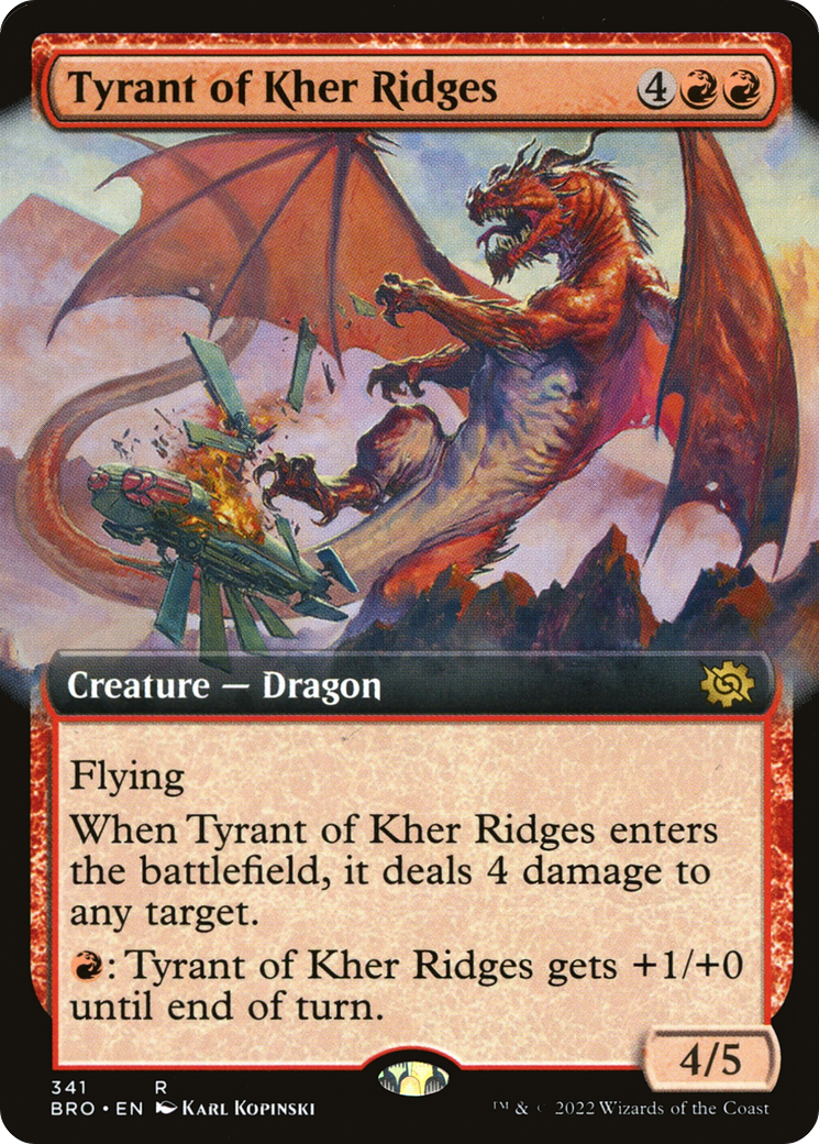 Tyrant of Kher Ridges (Extended Art) [BRO - 341]