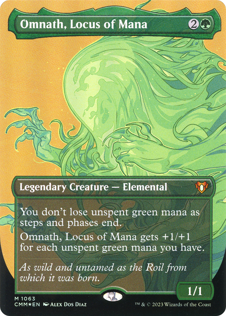 Omnath, Locus of Mana (Textured Foil) [CMM - 1063]