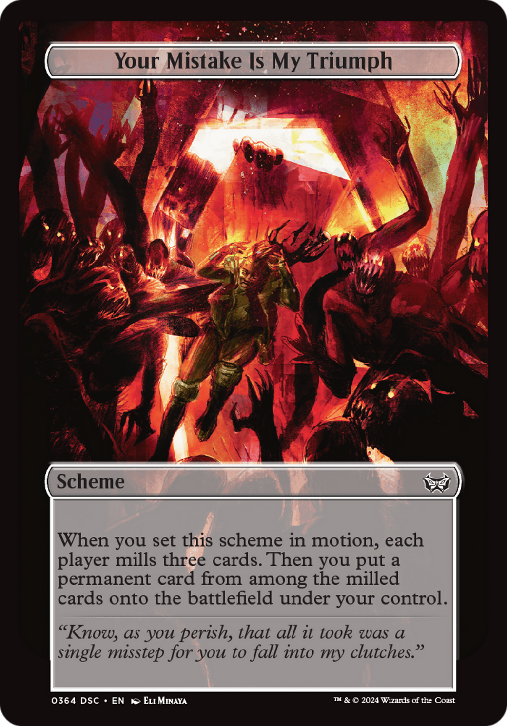 Your Mistake Is My Triumph (Full Art) [A:DSC - 364]