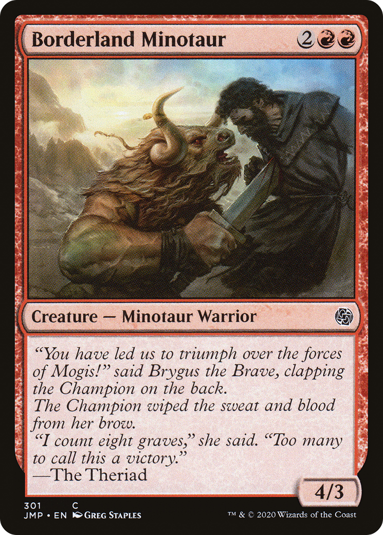 Borderland Minotaur [JMP - 301]