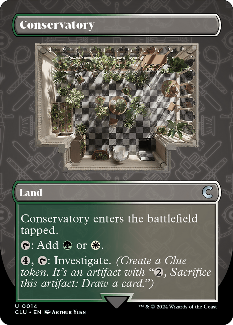 Conservatory (Borderless) [CLU - 14]