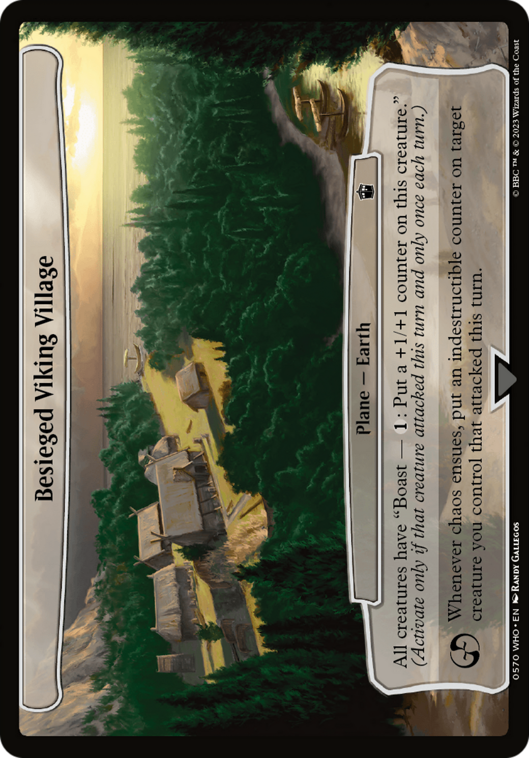 Besieged Viking Village [WHO - 570]