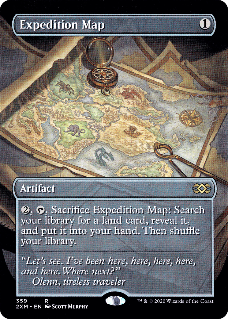 Expedition Map (Borderless) [2XM - 359]
