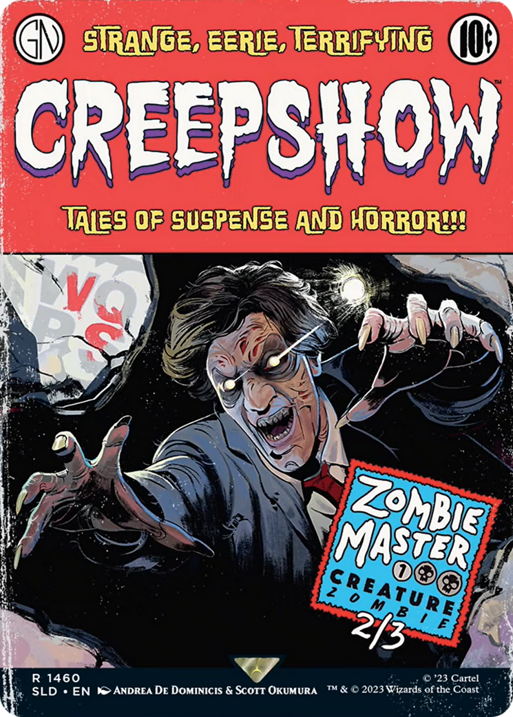 Zombie Master (SLD-1460) - Secret Lair Drop: (Full Art) (Borderless) Foil