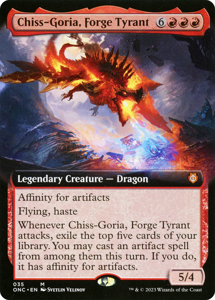 Chiss-Goria, Forge Tyrant (Extended Art) [ONC - 35]