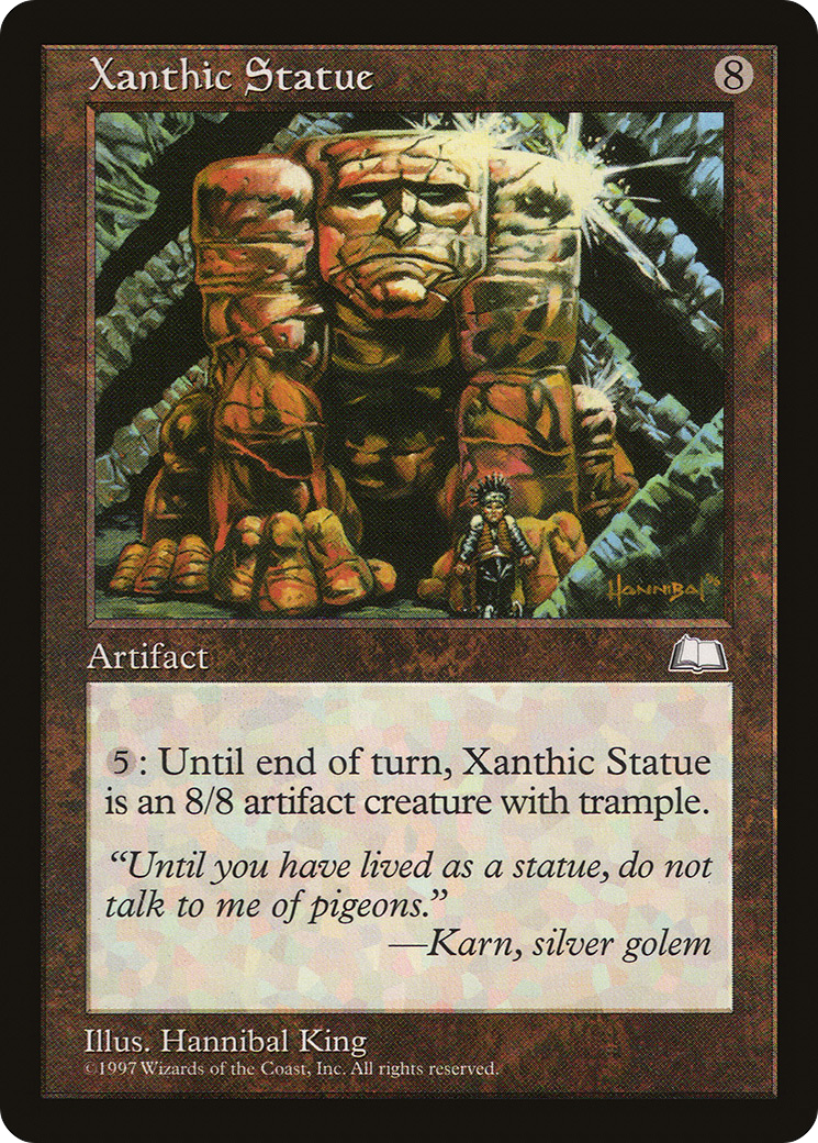 Xanthic Statue [WTH - N/A]