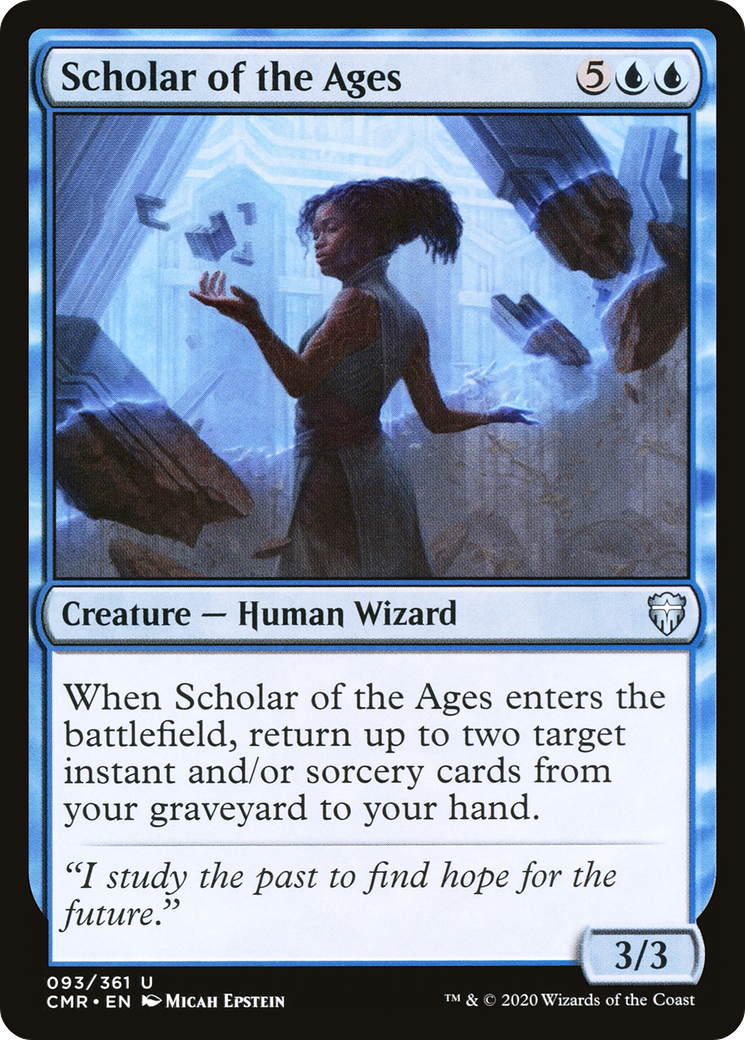 Scholar of the Ages [CMR - 93]