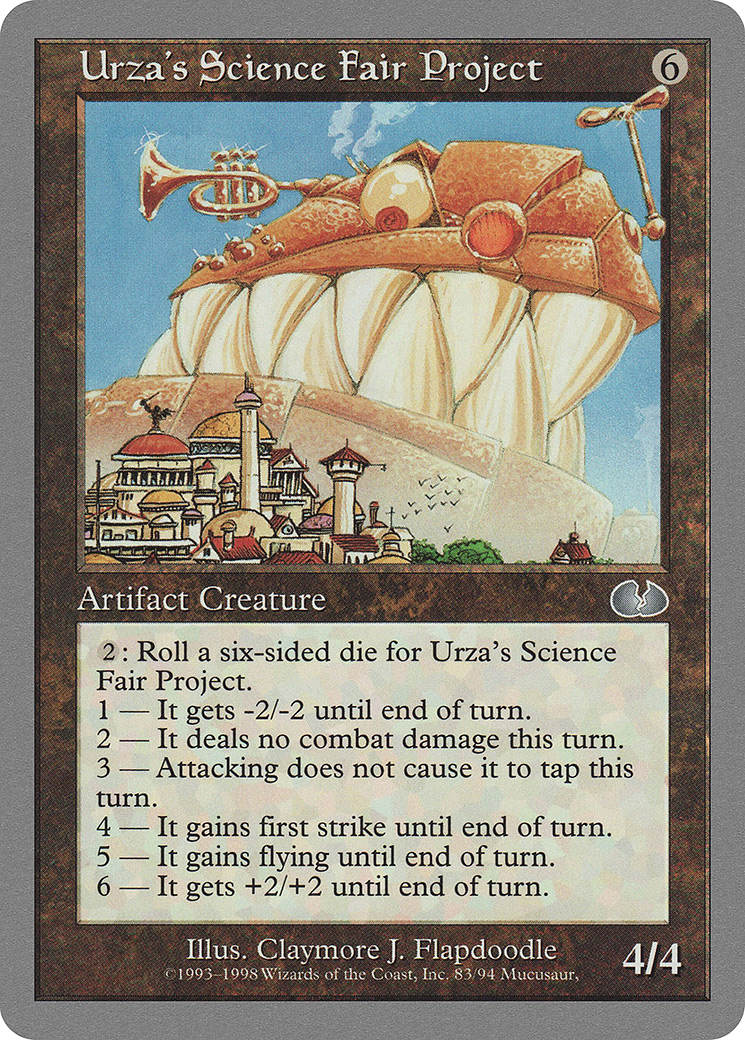 Urza's Science Fair Project [UGL - 83]