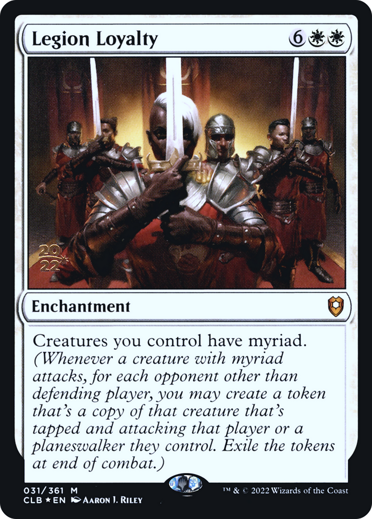 Legion Loyalty [PRE - 31]