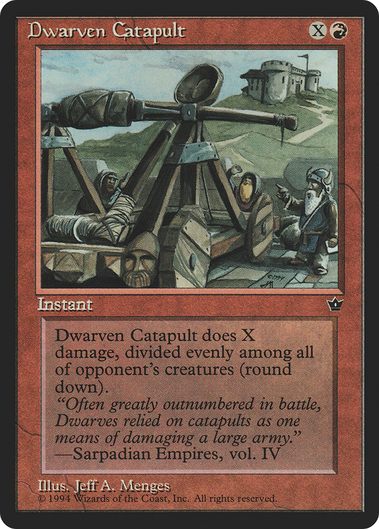 Dwarven Catapult [FEM - N/A]