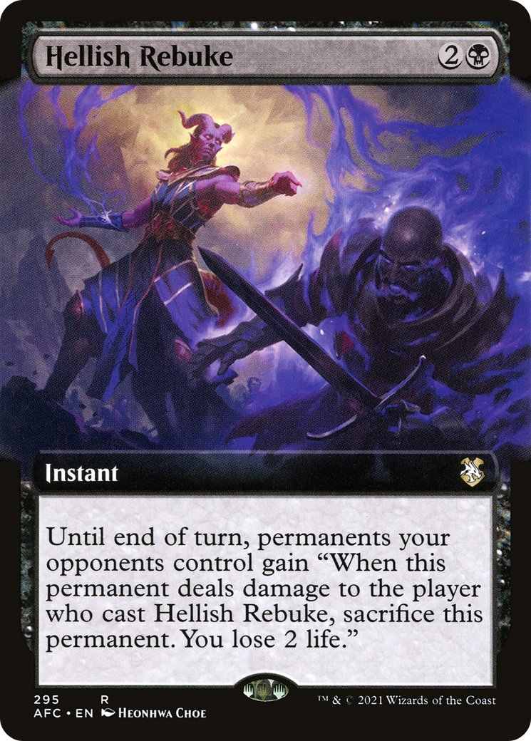 Hellish Rebuke (Extended Art) [AFC - 295]