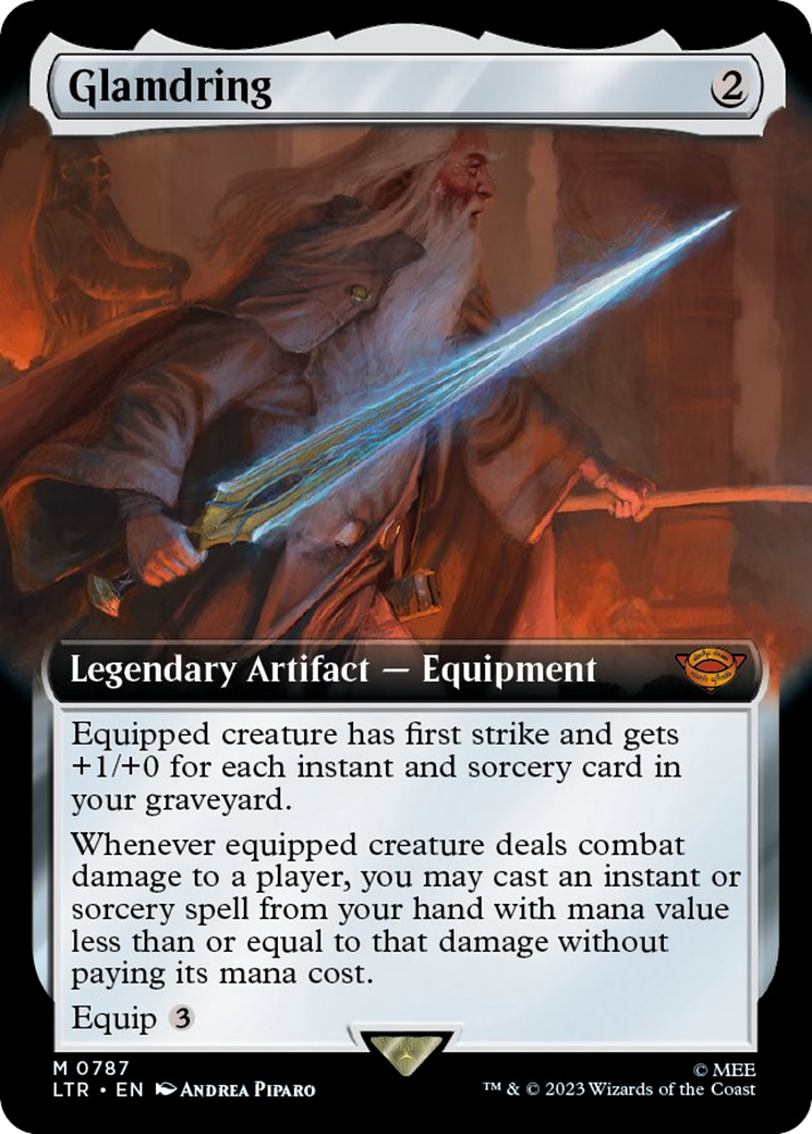Glamdring (Extended Art) (Surge Foil) [LTR - 787]