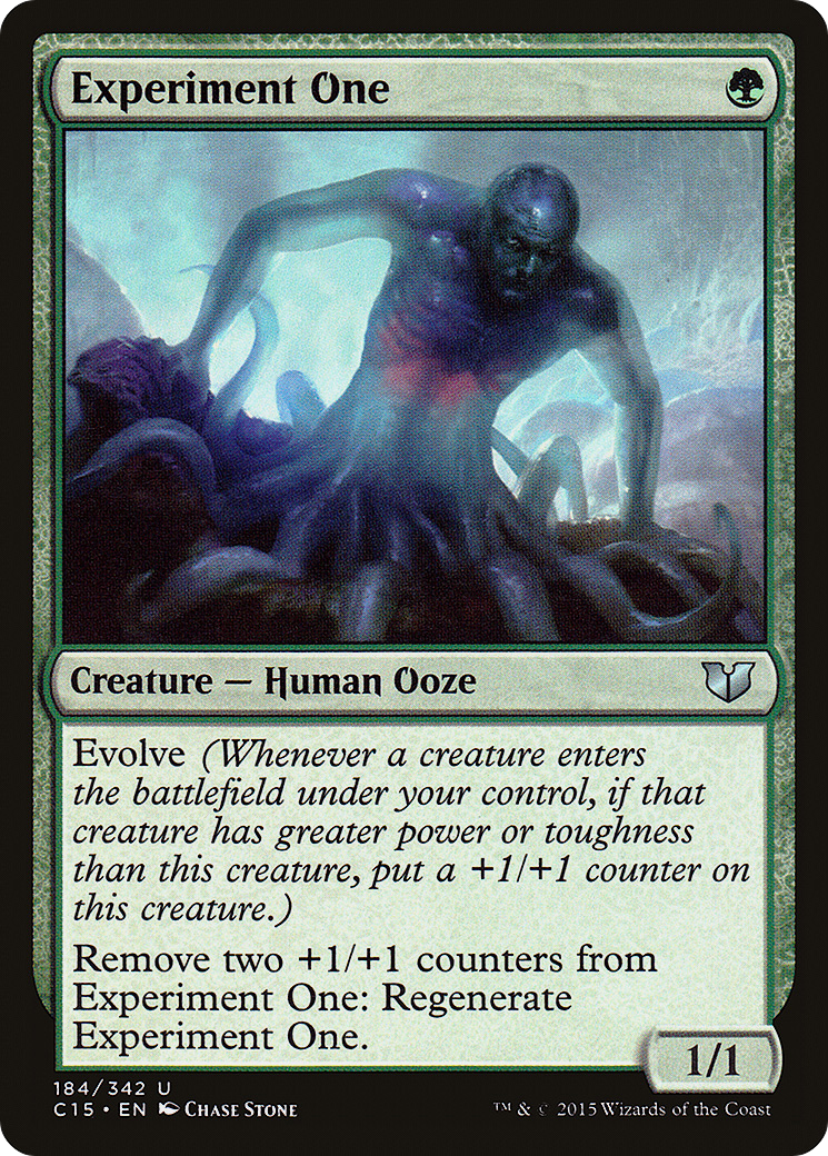 Experiment One [C15 - 184]