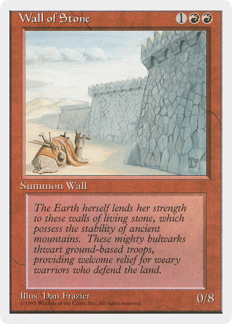 Wall of Stone [4ED - N/A]