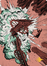Decimate // Decimate (AOTJ-044) - Outlaws of Thunder Junction Art Series (Borderless) Foil