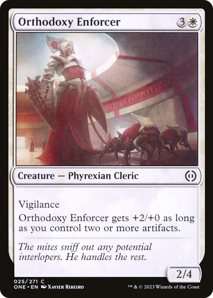 Orthodoxy Enforcer [ONE - 25]