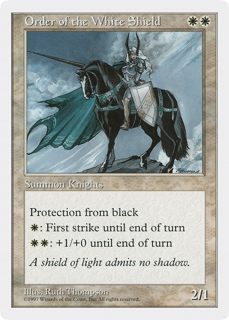 Order of the White Shield [5ED - N/A]