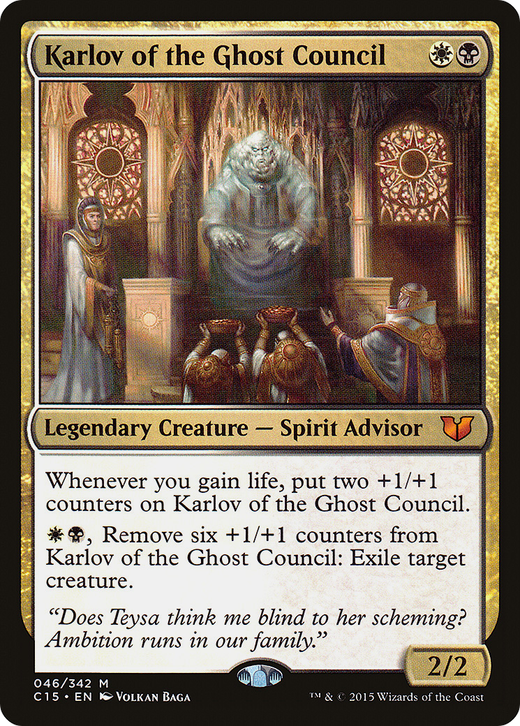 Karlov of the Ghost Council [C15 - 46]