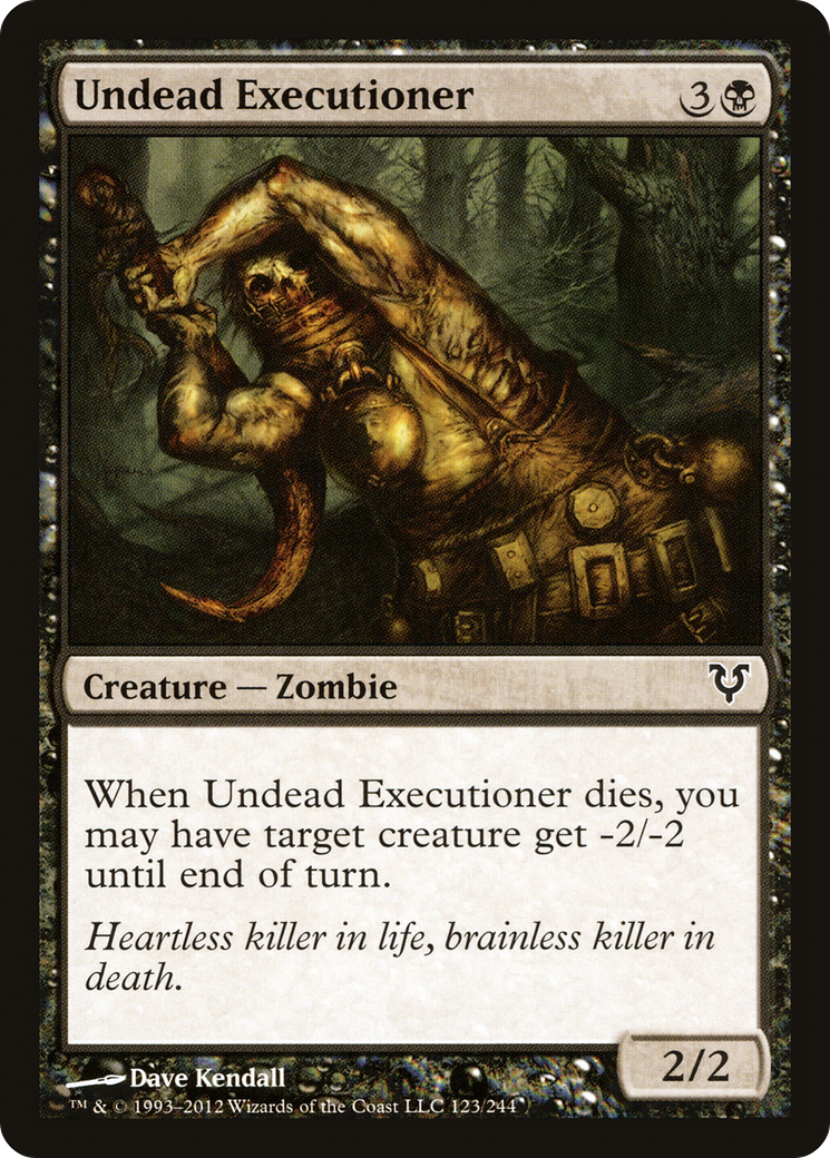 Undead Executioner [AVR - 123]