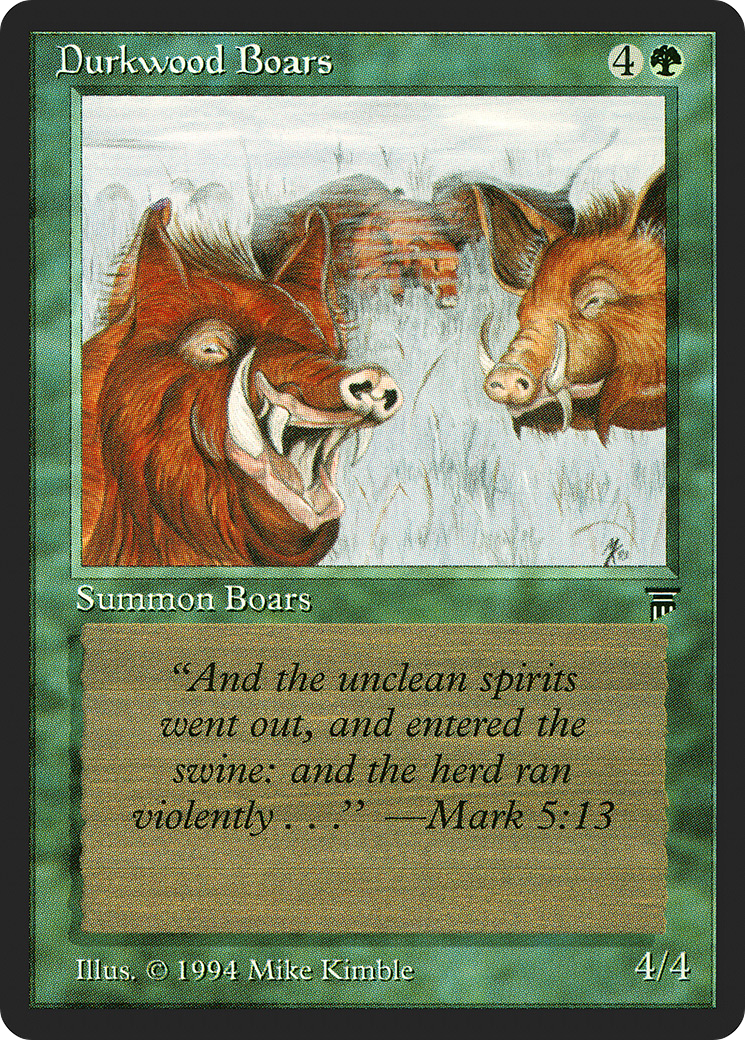 Durkwood Boars [LEG - N/A]