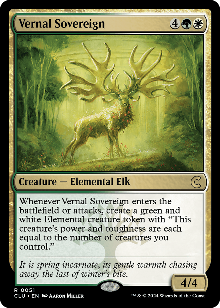 Vernal Sovereign [CLU - 51]