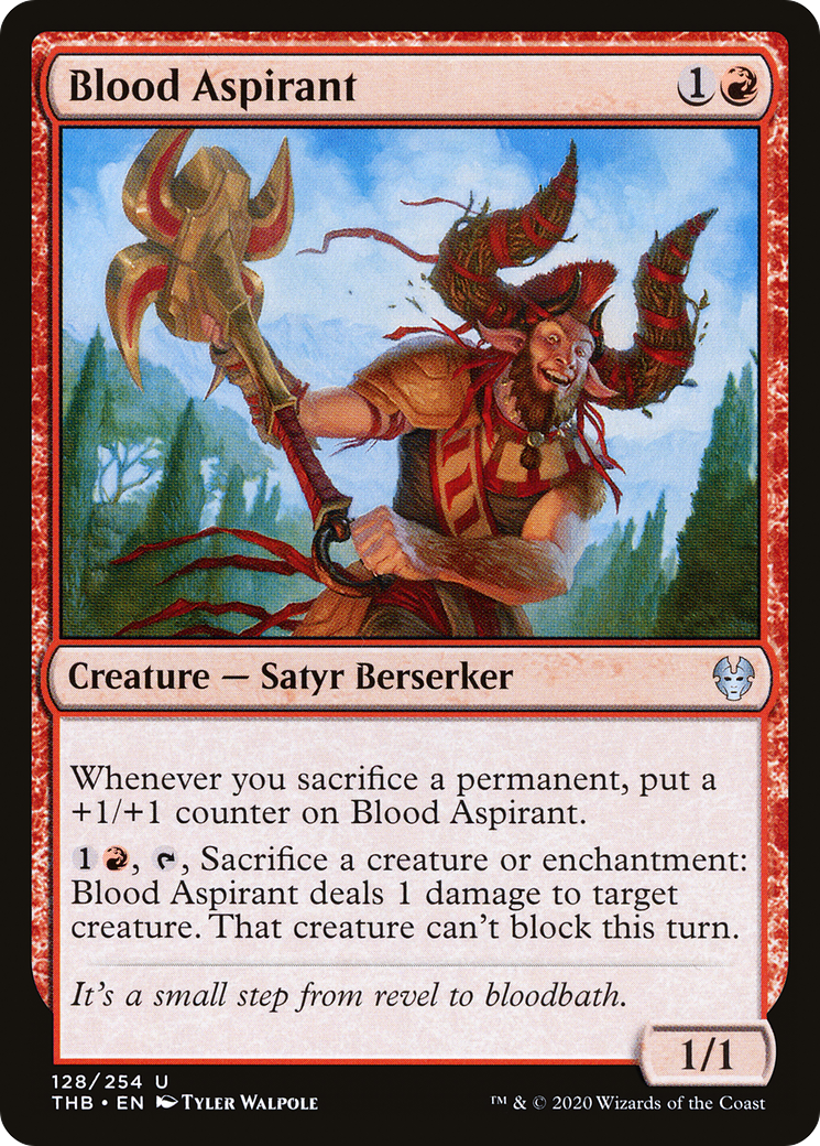 Blood Aspirant (THB-128) - Theros Beyond Death Foil