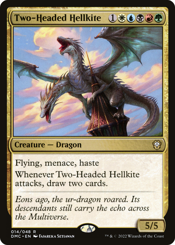 Two-Headed Hellkite [DMC - 14]