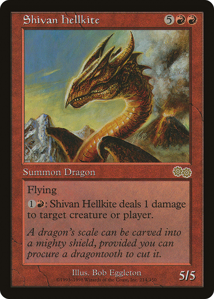 Shivan Hellkite [USG - 214]