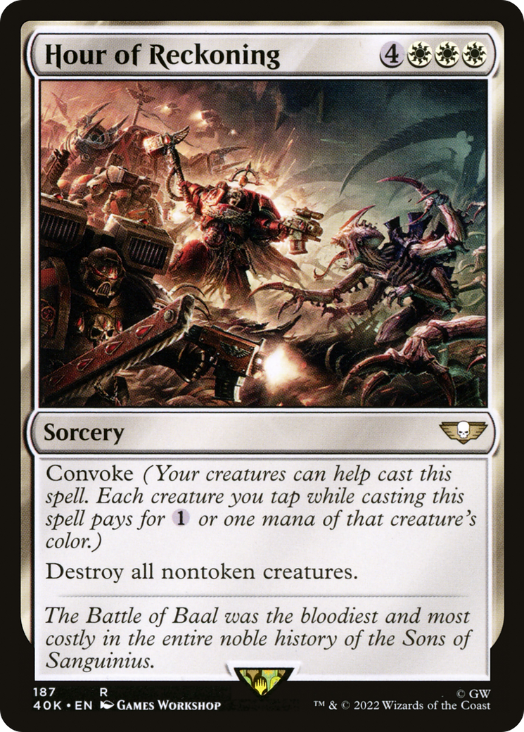 Hour of Reckoning [40K - 187]