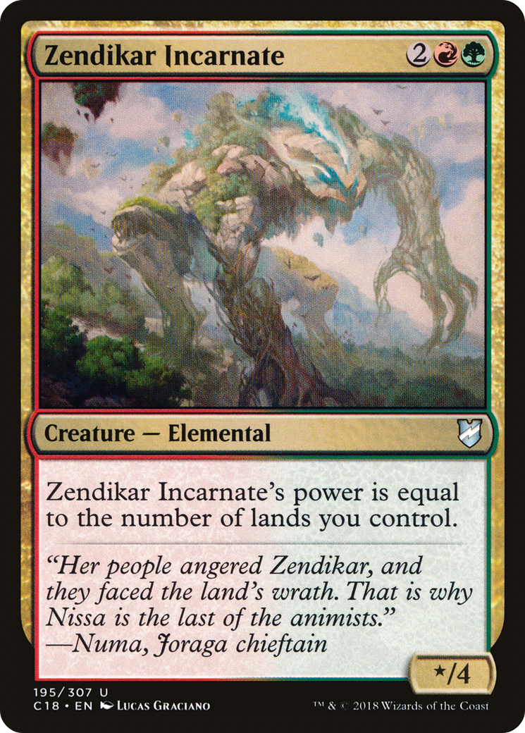 Zendikar Incarnate [C18 - 195]