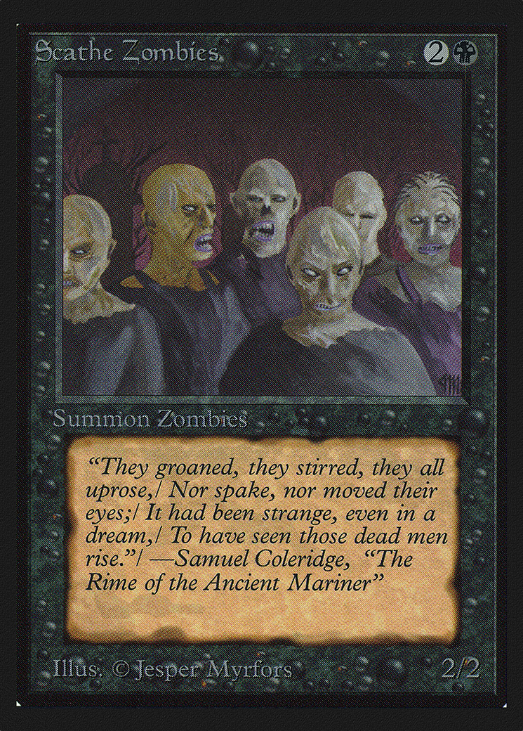 Scathe Zombies (CE) [CED - N/A]