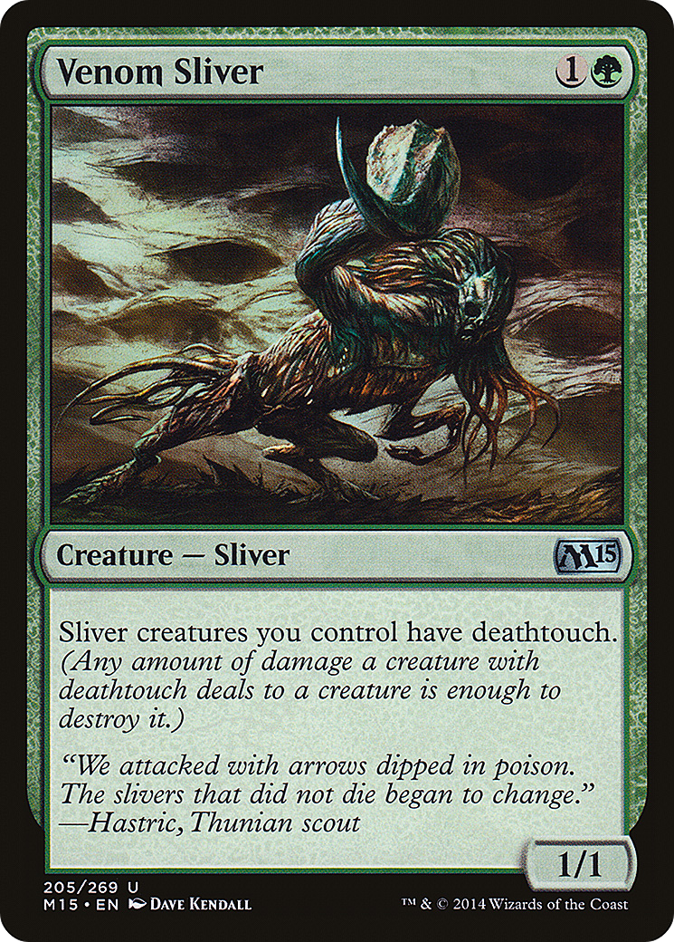 Venom Sliver [M15 - 205]