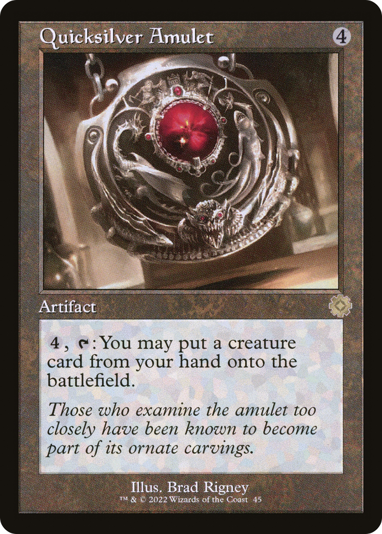 Quicksilver Amulet [BRR - 45]