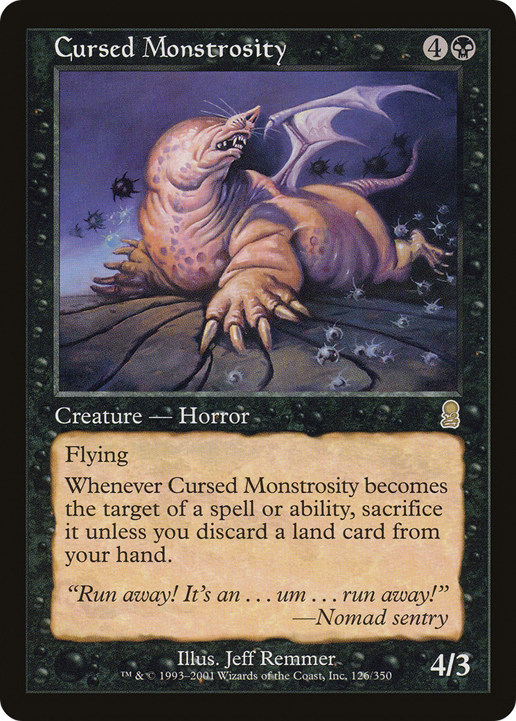 Cursed Monstrosity [ODY - 126]