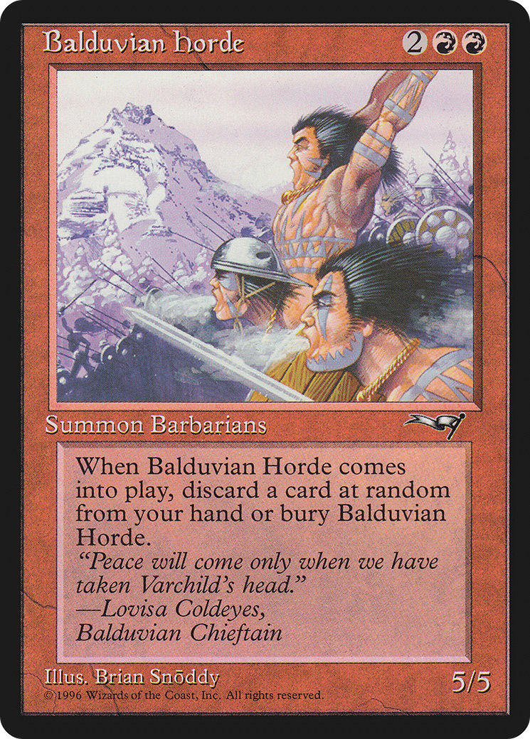 Balduvian Horde [ALL - N/A]