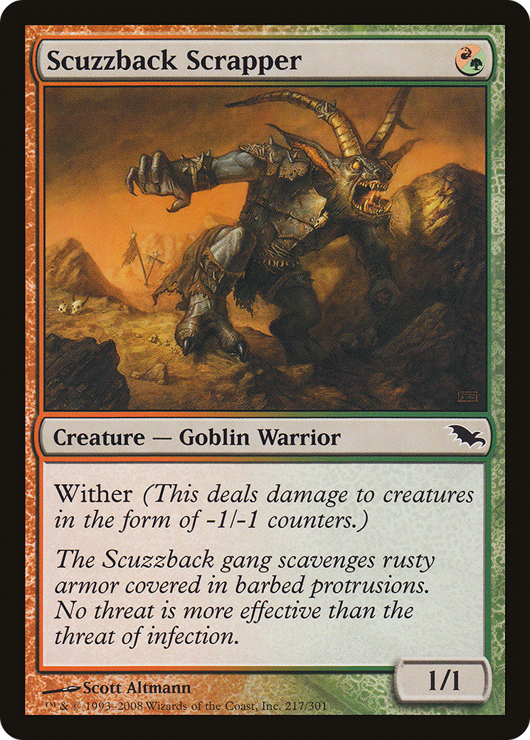 Scuzzback Scrapper [SHM - 217]