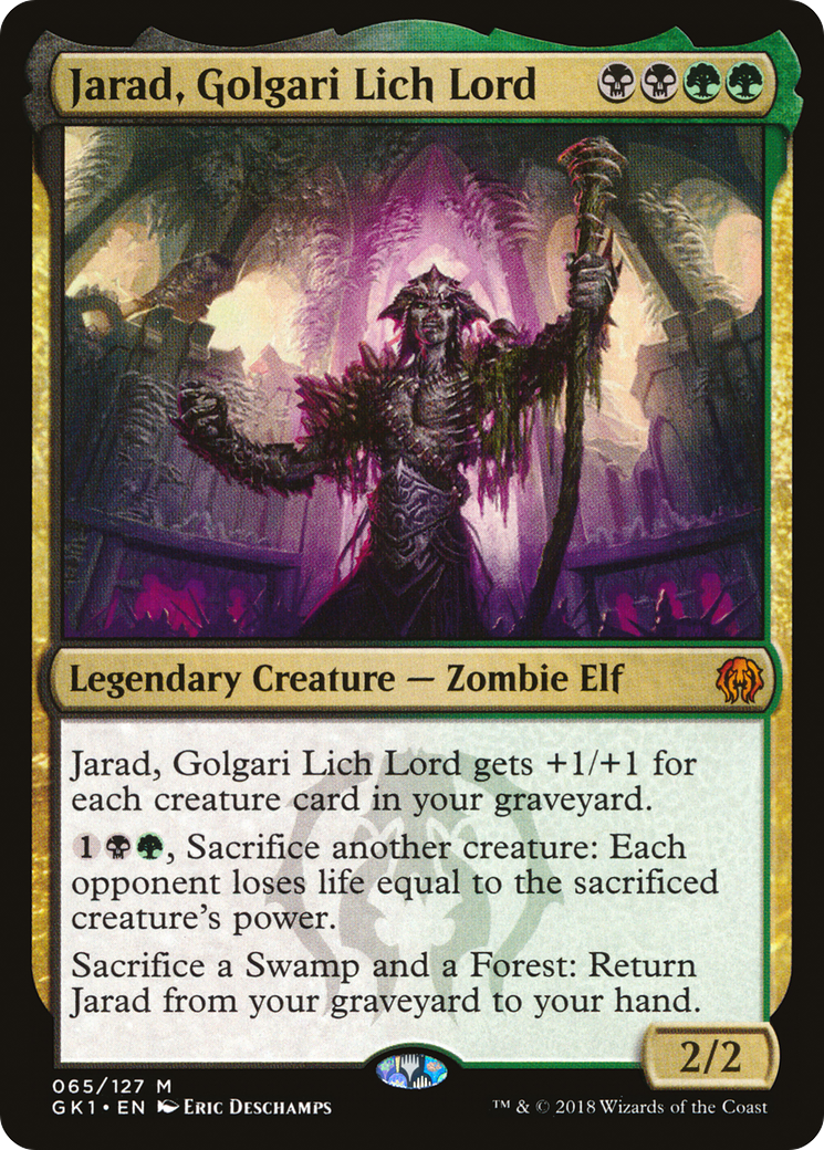 Jarad, Golgari Lich Lord [GR1 - 65]