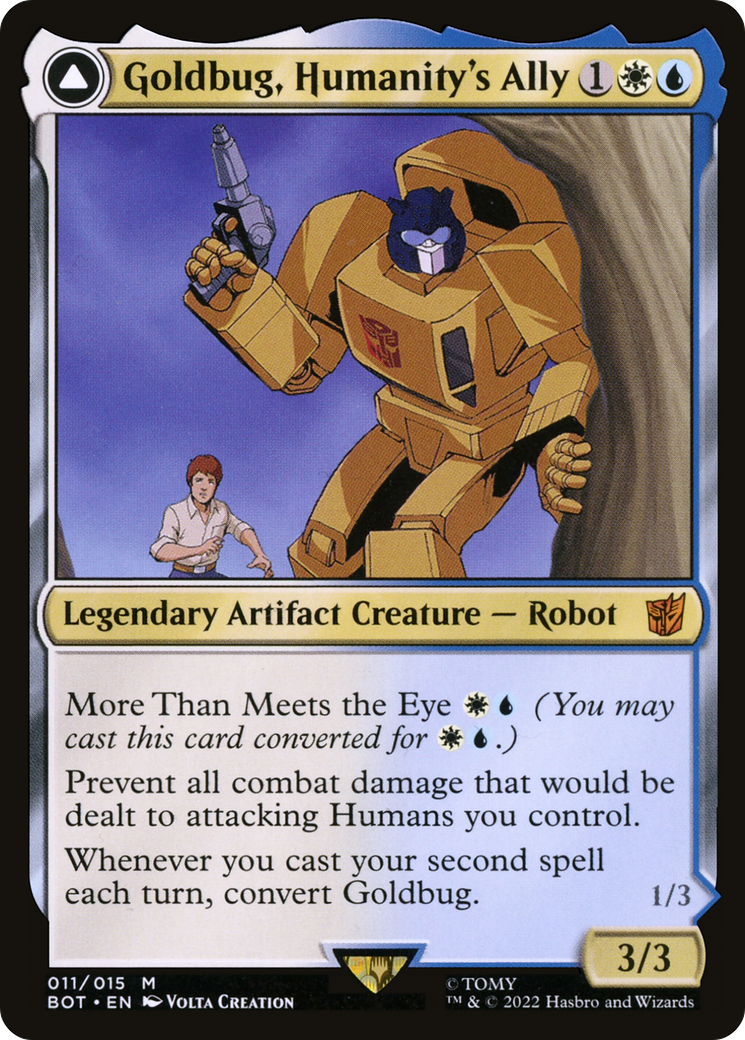 Goldbug, Humanity's Ally [BOT - 11]