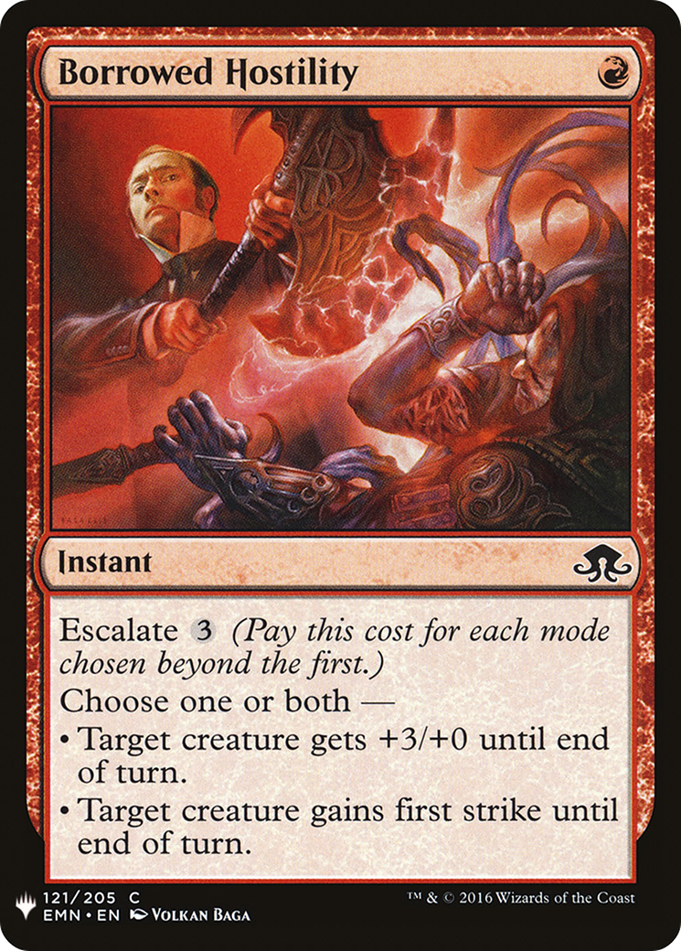 Borrowed Hostility [LIST - 121]