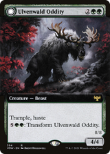 Ulvenwald Oddity (Extended Art) (VOW-394) - Innistrad: Crimson Vow: (Extended Art, Double Faced Transform) Foil