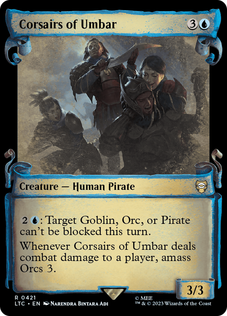 Corsairs of Umbar (Showcase Scrolls) [LTC - 421]