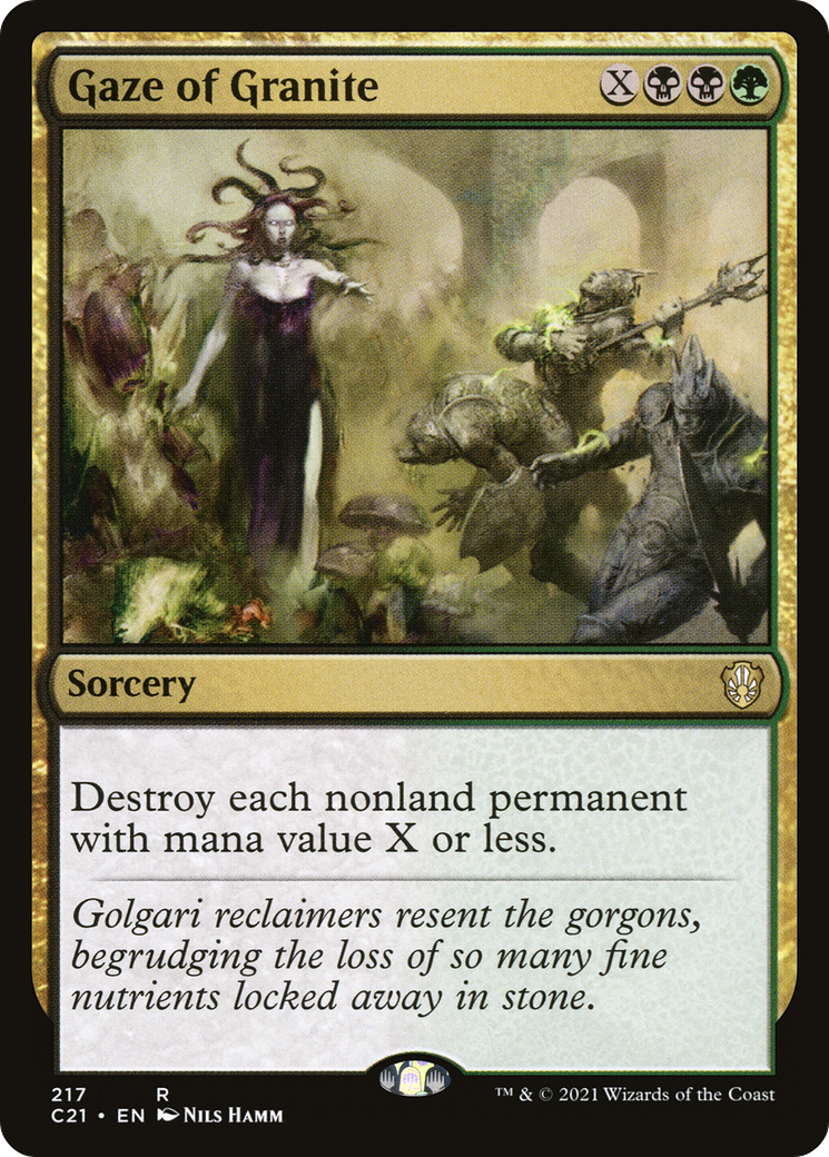 Gaze of Granite [C21 - 217]