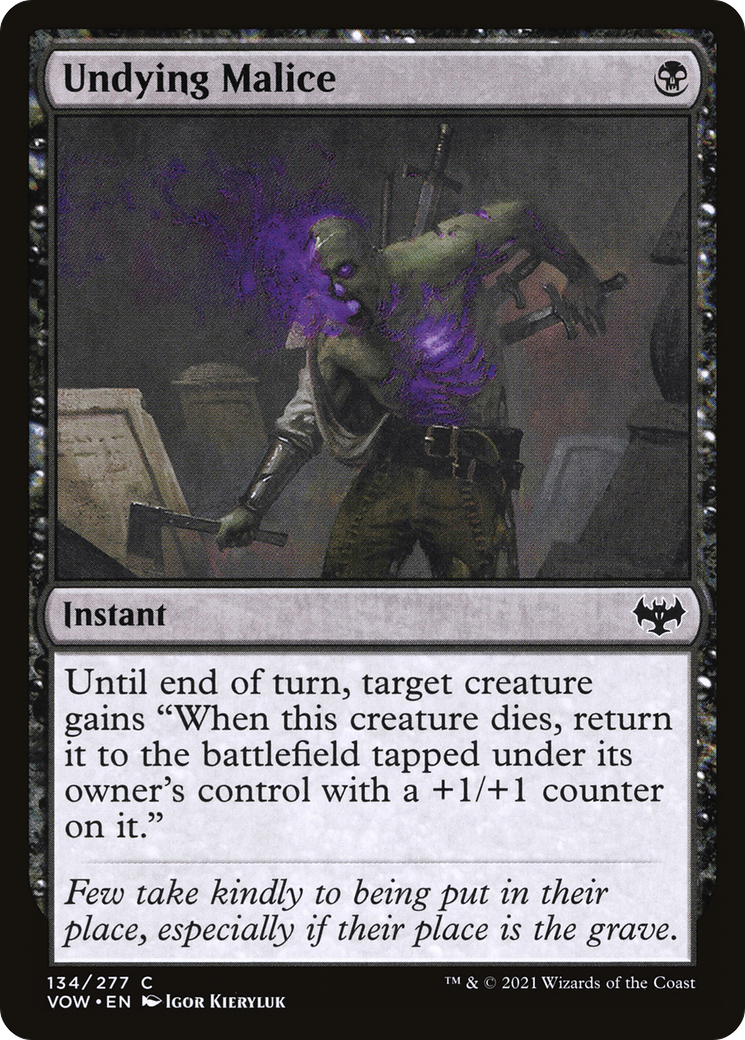 Undying Malice [VOW - 134]