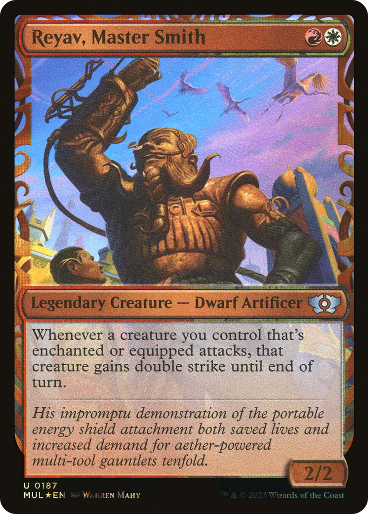 Reyav, Master Smith (Halo Foil) [MUL - 187]