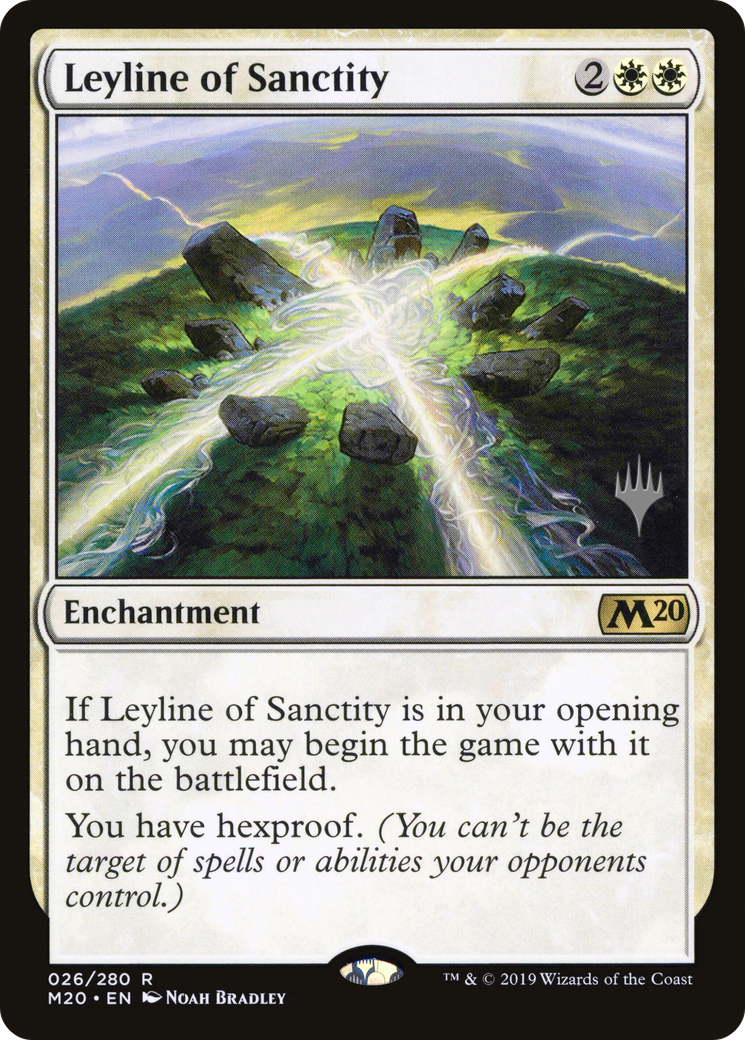 Leyline of Sanctity (PPM20-026) - Core Set 2020 Promos