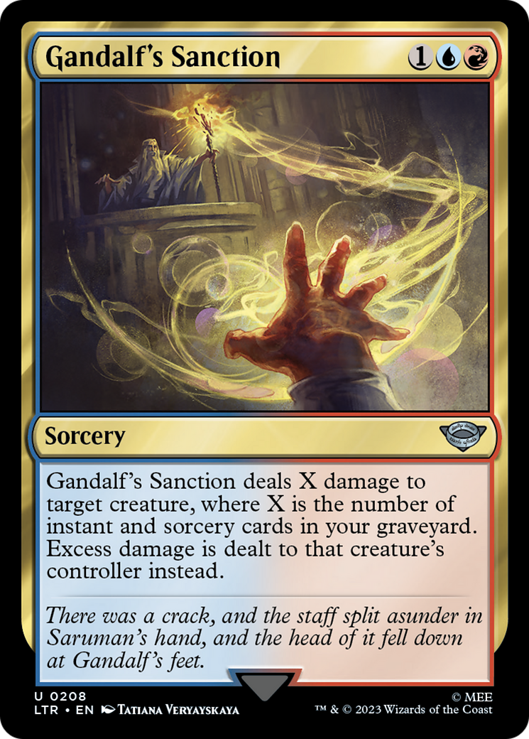 Gandalf's Sanction [LTR - 208]
