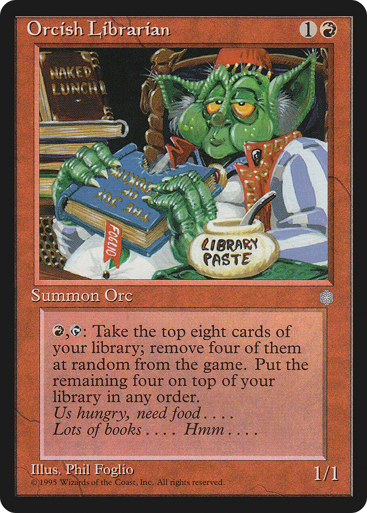 Orcish Librarian [ICE - N/A]
