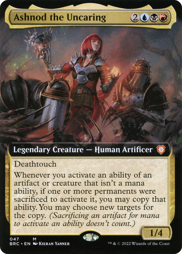 Ashnod the Uncaring (Extended Art) [BRC - 47]