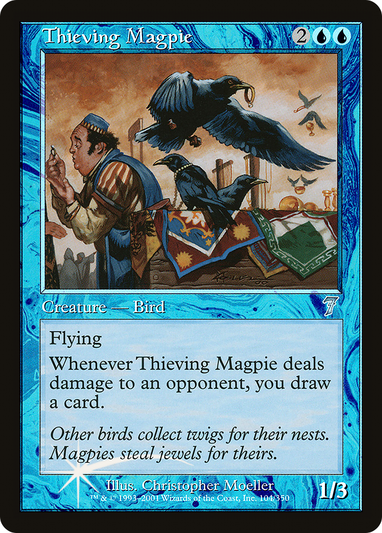 Thieving Magpie (7ED-104★) - 7th Edition