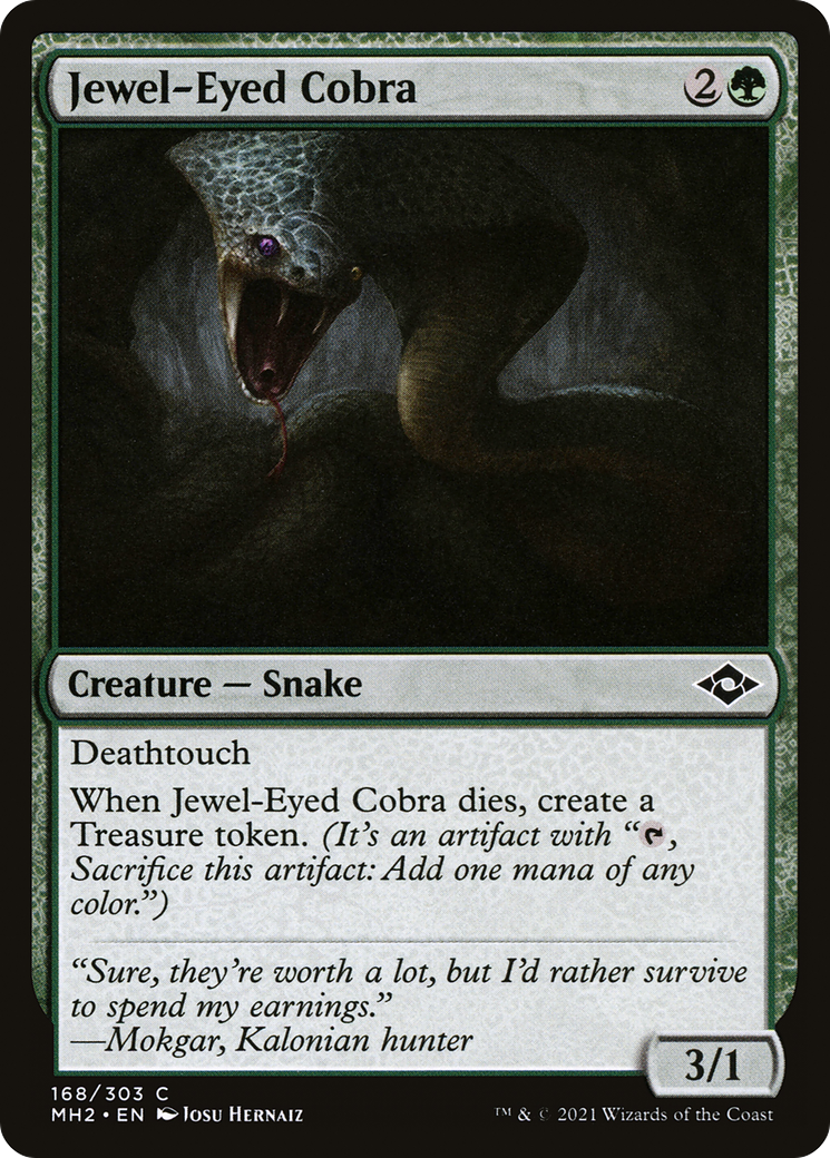 Jewel-Eyed Cobra [MH2 - 168]
